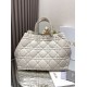 Dior Toujours Grande Borsa Macrocannage Pelle di Vitello Bianca Replica Replica Perfette Dior Toujours Grande Borsa Macrocannage Pelle di Vitello Bianca imitazioni