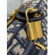 Replica Perfetta bowling media Dior D-Vibe Bowling media Jacquard blu obliquo Replica Perfetta bowling media Dior D-Vibe Bowling media Jacquard blu obliquo