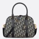 Dior D-Vibe Bowling Borsa grande Jacquard blu obliquo Replica Replica Perfette Dior D-Vibe Bowling Borsa grande Jacquard blu obliquo imitazioni