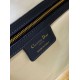 Dior D-Vibe Bowling Borsa grande Jacquard blu obliquo Replica Replica Perfette Dior D-Vibe Bowling Borsa grande Jacquard blu obliquo imitazioni