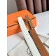 Replica Cintura Hermès H Ancre reversibile, 32 mm, pelle di vitello Epsom Oro e Bianco Imitazioni Replica Cintura Hermès H Ancre reversibile, 32 mm, pelle di vitello Epsom Oro e Bianco