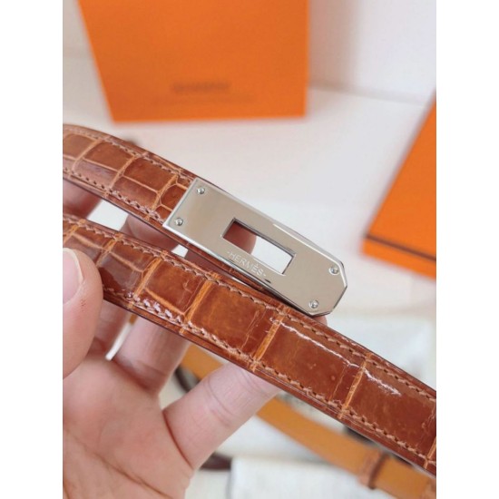 Replica Borsa Cintura Hermès Kelly 18 Caramello Alligatore Lucido Imitazioni Replica Borsa Cintura Hermès Kelly 18 Caramello Alligatore Lucido