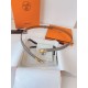 Replica Cintura Hermès Kelly 18 in alligatore lucido color tourterelle Imitazioni Replica Cintura Hermès Kelly 18 in alligatore lucido color tourterelle