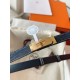 Replica Alta gamma Cintura Hermès Kelly Jean 18 in denim ed Epsom Imitazioni Replica Alta gamma Cintura Hermès Kelly Jean 18 in denim ed Epsom