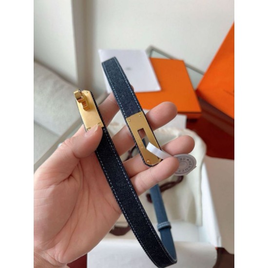 Replica Alta gamma Cintura Hermès Kelly Jean 18 in denim ed Epsom Imitazioni Replica Alta gamma Cintura Hermès Kelly Jean 18 in denim ed Epsom