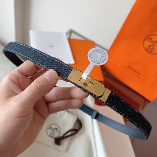 Replica Alta gamma Cintura Hermès Kelly Jean 18 in denim ed Epsom Imitazioni Replica Alta gamma Cintura Hermès Kelly Jean 18 in denim ed Epsom