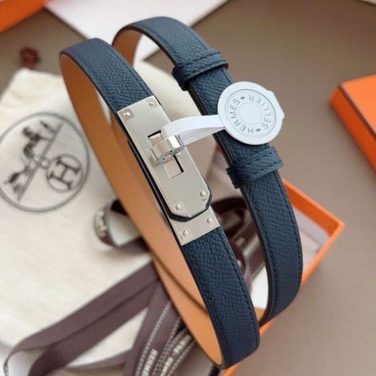 Replica Cintura Hermès Kelly 18 Blu Notte Epsom Imitazioni Replica Cintura Hermès Kelly 18 Blu Notte Epsom