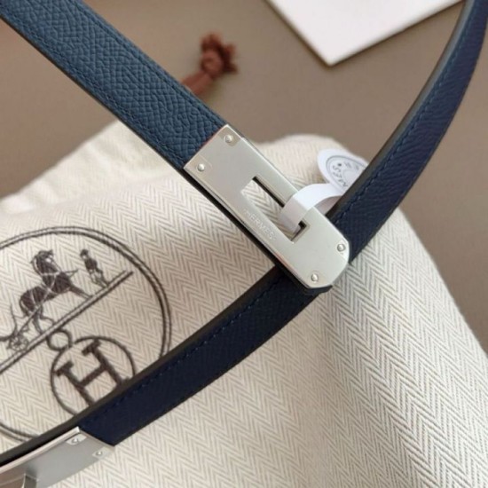 Replica Cintura Hermès Kelly 18 Blu Notte Epsom Imitazioni Replica Cintura Hermès Kelly 18 Blu Notte Epsom