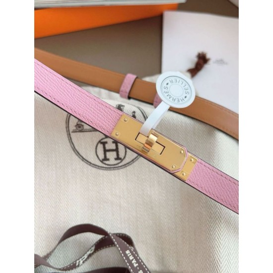 Replica Cintura Hermès Kelly 18 Rosa Epsom Imitazioni Replica Cintura Hermès Kelly 18 Rosa Epsom