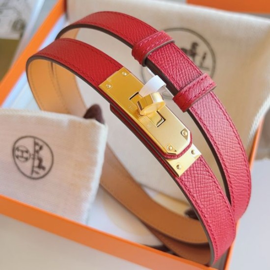 Replica Cintura Hermès Kelly 18 Rossa Epsom Replica Cintura Hermès Kelly 18 Rossa Epsom