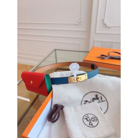 Replica Cintura Hermès Kelly Pocket 18 Cobalto e Pelle di Vitello Epsom Rossa Replica Cintura Hermès Kelly Pocket 18 Cobalto e Pelle di Vitello Epsom Rossa