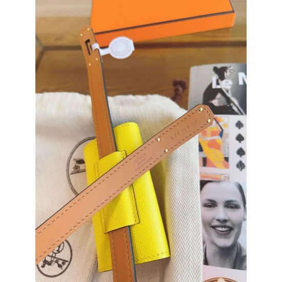 Replica Cintura Hermès Kelly Pocket 18 Biscuit e Pelle di Vitello Epsom Soufré Imitazioni Replica Cintura Hermès Kelly Pocket 18 Biscuit e Pelle di Vitello Epsom Soufré