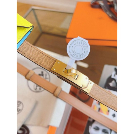 Replica Cintura Hermès Kelly Pocket 18 Biscuit e Pelle di Vitello Epsom Soufré Imitazioni Replica Cintura Hermès Kelly Pocket 18 Biscuit e Pelle di Vitello Epsom Soufré