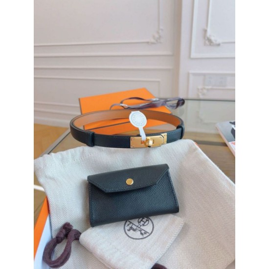 Replica Cintura Hermès Kelly Pocket 18 in vitello Epsom nero Replica Cintura Hermès Kelly Pocket 18 in vitello Epsom nero