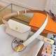 Replica Borsa Cintura Hermès Kelly Pocket 18 in vitello Epsom bianco Replica Cintura Hermès Kelly Pocket 18 in vitello Epsom bianco