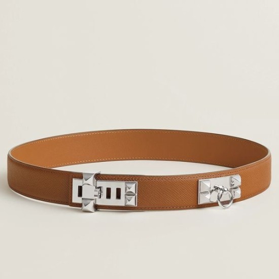 Replica Borsa Cintura Hermès Collier de Chien 32 Oro Epsom Vitello Replica Cintura Hermès Collier de Chien 32 Oro Epsom Vitello