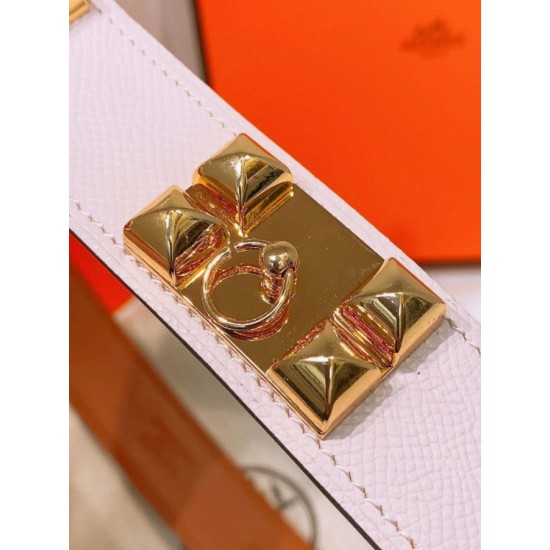 Replica Cintura Hermès Collier de Chien 32 Malva Chiaro Epsom Imitazioni Replica Cintura Hermès Collier de Chien 32 Malva Chiaro Epsom