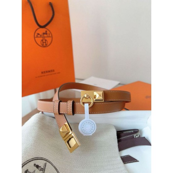 Replica Cintura Hermès Rivale 18 in vitello Epsom color oro Imitazioni Replica Cintura Hermès Rivale 18 in vitello Epsom color oro