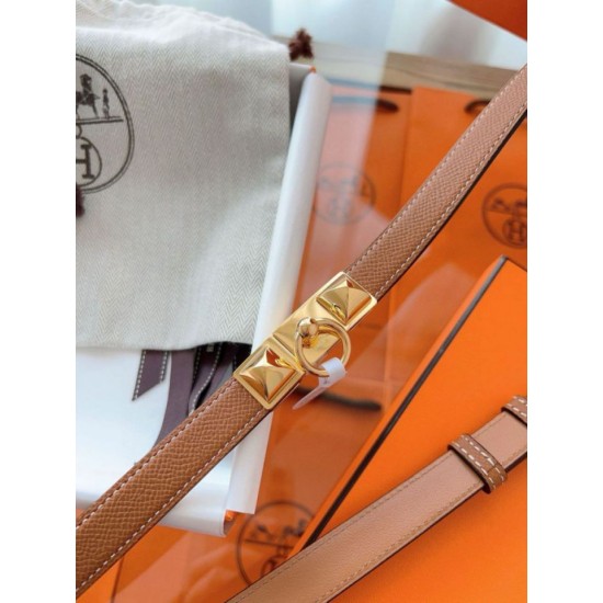 Replica Cintura Hermès Rivale 18 in vitello Epsom color oro Imitazioni Replica Cintura Hermès Rivale 18 in vitello Epsom color oro