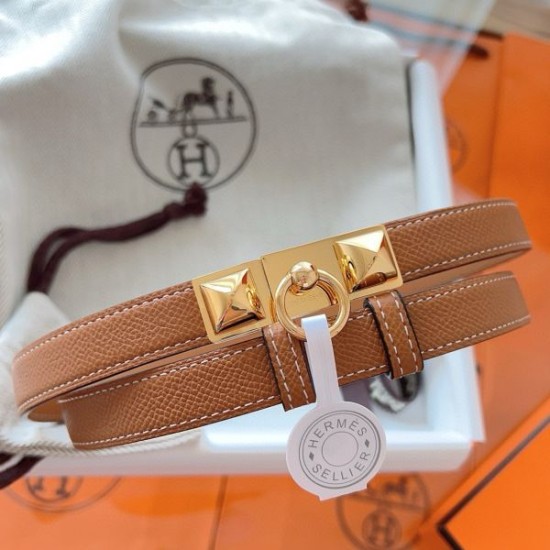 Replica Cintura Hermès Rivale 18 in vitello Epsom color oro Imitazioni Replica Cintura Hermès Rivale 18 in vitello Epsom color oro