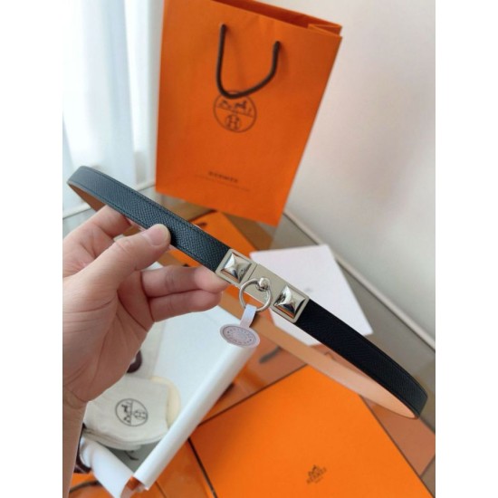 Replica Cintura Hermès Rivale 18 in pelle di vitello Epsom Nero Replica Cintura Hermès Rivale 18 in pelle di vitello Epsom Nero