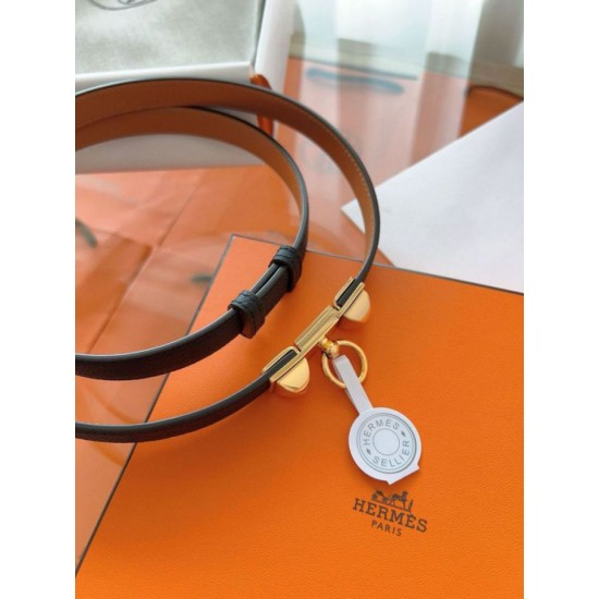 Replica Cintura Hermès Rivale 18 in pelle di vitello Epsom Nero Replica Cintura Hermès Rivale 18 in pelle di vitello Epsom Nero