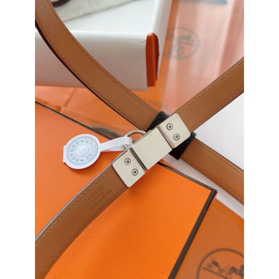 Replica Cintura Hermès Rivale 18 in pelle di vitello Epsom Nero Replica Cintura Hermès Rivale 18 in pelle di vitello Epsom Nero