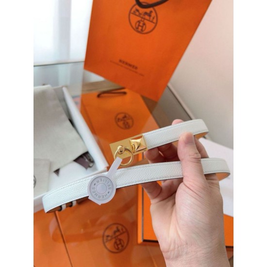 Replica Pari Cintura Hermès Rivale 18 con fibbia Rivale in vitello Epsom bianco Imitazioni Replica Pari Cintura Hermès Rivale 18 con fibbia Rivale in vitello Epsom bianco