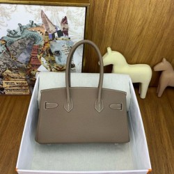 Borsa a spalla Hermes Birkin Light 29 Taupe Clemence Borsa a spalla Hermes Birkin Light 29 Taupe Clemence