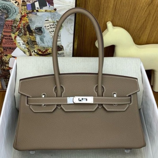 Replica Borsa a spalla Hermes Birkin Light 29 Taupe Clemence Replica Borsa a spalla Hermes Birkin Light 29 Taupe Clemence