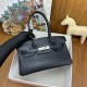 Replica Borsa a spalla Hermès Birkin Light 29 nera in pelle di vitello Swift Replica Borsa a spalla Hermès Birkin Light 29 nera in pelle di vitello Swift