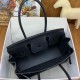 Replica Borsa a spalla Hermès Birkin Light 29 nera in pelle di vitello Swift Replica Borsa a spalla Hermès Birkin Light 29 nera in pelle di vitello Swift