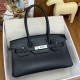 Replica Borsa a spalla Hermès Birkin Light 29 nera in pelle di vitello Swift Replica Borsa a spalla Hermès Birkin Light 29 nera in pelle di vitello Swift