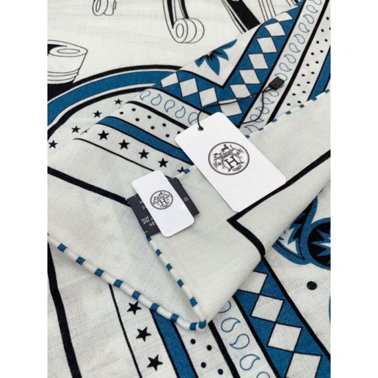 Replica falso Scialle Hermès Grigio Phaeton's Wheels Bandana 140 Replica falso Scialle Hermès Grigio Phaeton's Wheels Bandana 140