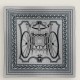 Replica falso Scialle Hermès Grigio Phaeton's Wheels Bandana 140 Replica falso Scialle Hermès Grigio Phaeton's Wheels Bandana 140