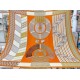 Replica Scialle da dressage Tressage Hermes arancione 140 Imitazioni Replica Scialle da dressage Tressage Hermes arancione 140