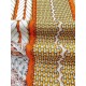 Replica Scialle da dressage Tressage Hermes arancione 140 Imitazioni Replica Scialle da dressage Tressage Hermes arancione 140
