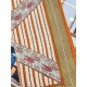 Replica Scialle da dressage Tressage Hermes arancione 140 Imitazioni Replica Scialle da dressage Tressage Hermes arancione 140