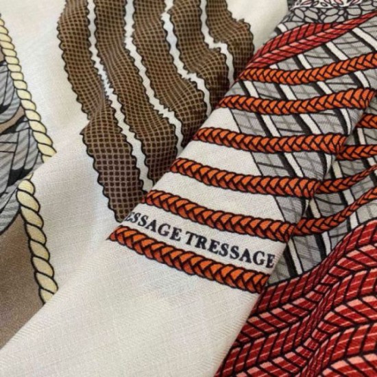Replica Pari Scialle Tressage da dressage Hermes Rose/Naturale 140 Replica Pari Scialle Tressage da dressage Hermes Rose/Naturale 140