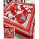 Replica Pari Scialle Bandana Hermes Zuavi e Draghi Rossi 140