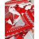 Replica Pari Scialle Bandana Hermes Zuavi e Draghi Rossi 140