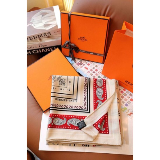 Replica Scialle Hermès Naturel Nautical Tattoos Bandana 140