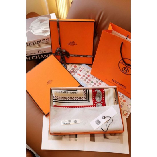 Replica Scialle Hermès Naturel Nautical Tattoos Bandana 140