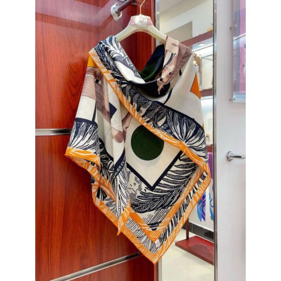Replica Borsa Scialle Hermès Cavalier en Formes Nero/Bianco 140 Imitazioni Replica Borsa Scialle Hermès Cavalier en Formes Nero/Bianco 140