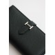 Replica Alta gamma Portafoglio lungo Hermès Bearn fatto a mano in pelle di vitello Epsom nera Imitazioni Replica Alta gamma Portafoglio lungo Hermès Bearn fatto a mano in pelle di vitello Epsom nera