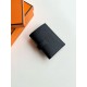 Replica di alta qualità Portafoglio Hermes Bearn ripiegabile fatto a mano Epsom nero Imitazioni Replica di alta qualità Portafoglio Hermes Bearn ripiegabile fatto a mano Epsom nero