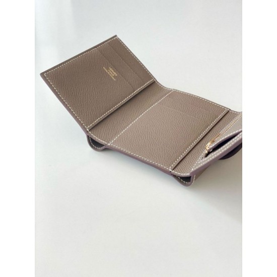 Replica Portafoglio Hermes Bearn ripiegabile fatto a mano Taupe Epsom Replica Portafoglio Hermes Bearn ripiegabile fatto a mano Taupe Epsom