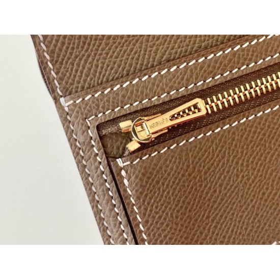 Replica Portafoglio Hermes Bearn ripiegabile fatto a mano Taupe Epsom Replica Portafoglio Hermes Bearn ripiegabile fatto a mano Taupe Epsom