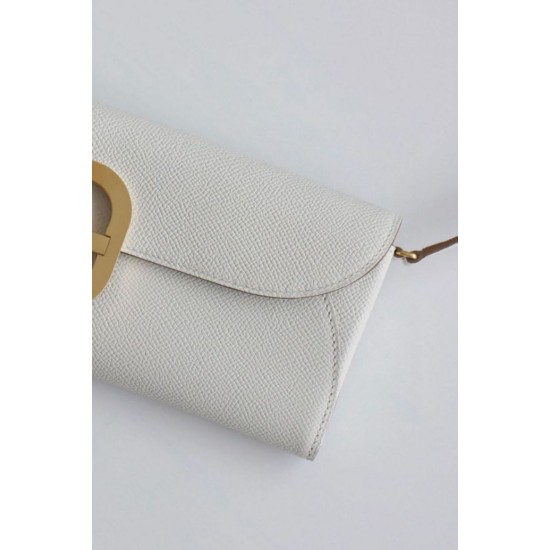 Replica Portafoglio Hermès Maillon To Go in pelle di vitello Epsom grigio chiaro Imitazioni Replica Portafoglio Hermès Maillon To Go in pelle di vitello Epsom grigio chiaro