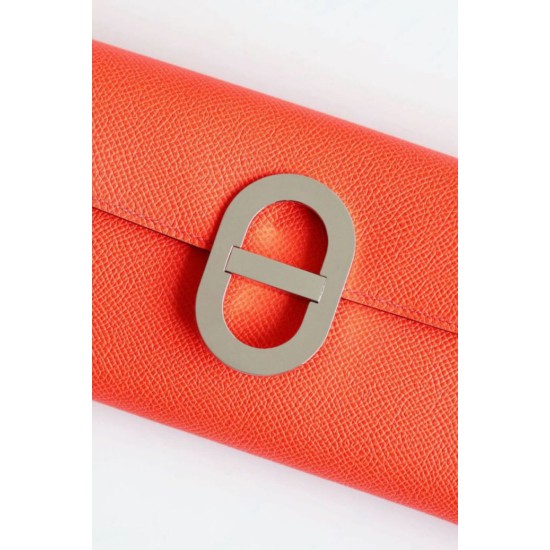 Replica Portafoglio Hermès Maillon To Go in pelle di vitello Epsom rosa Jaipur Replica Portafoglio Hermès Maillon To Go in pelle di vitello Epsom rosa Jaipur